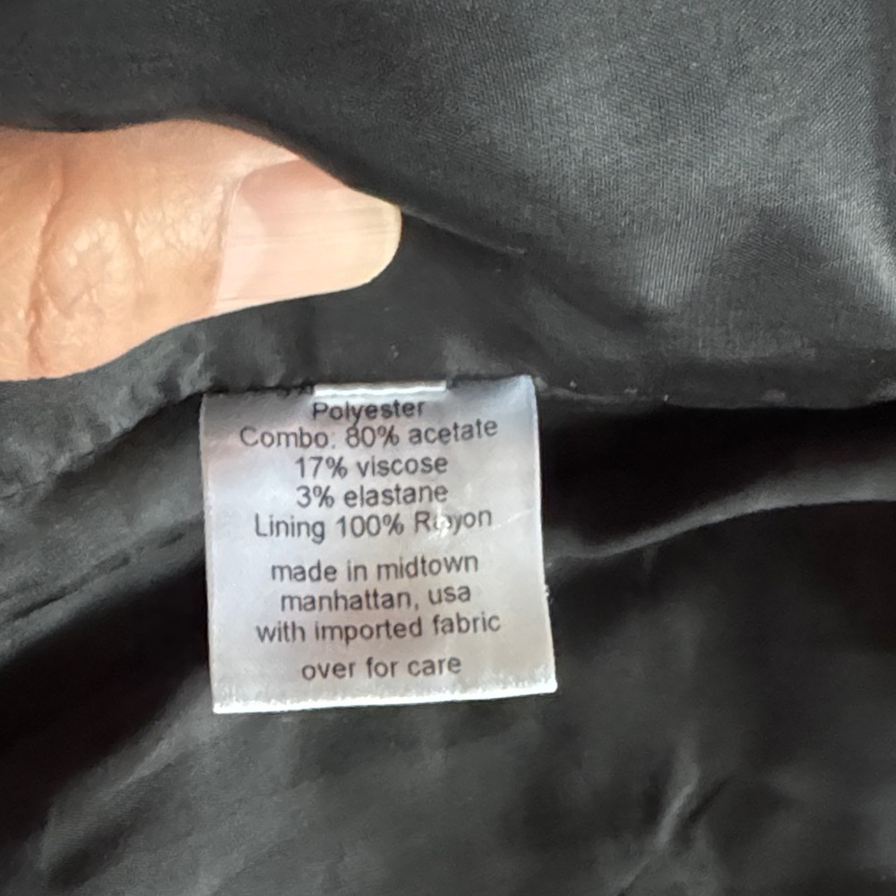 Rachel Comey Amboy Black Silver Metallic Jacquard Blazer Jacket πΎππͺπππ Sz xs - Picture 11 of 16